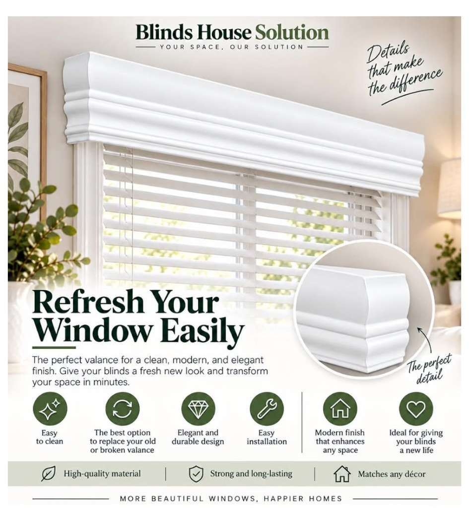Crown Valance - refresh your window