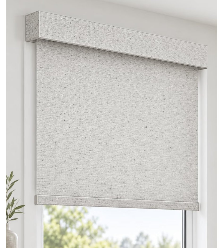 Maui blackout roller shade - ASH