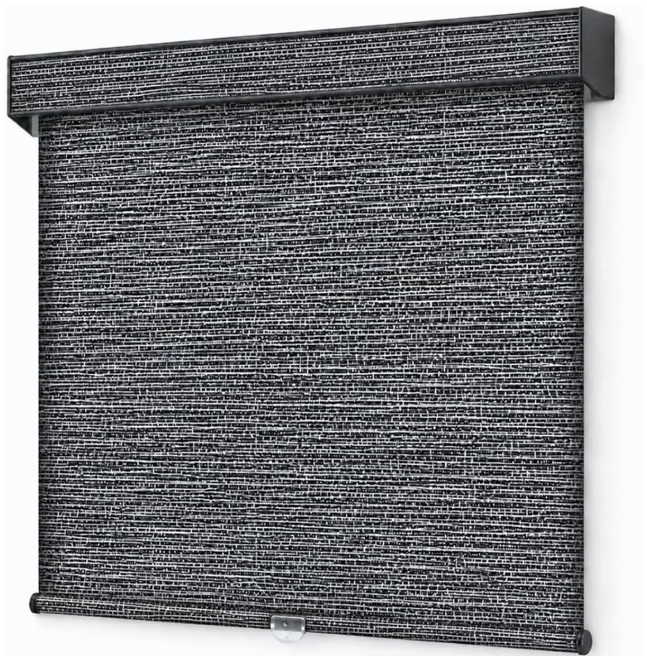 Maui blackout roller shade - Lava Rock