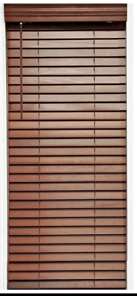 Real Wood Blind - Mahogany