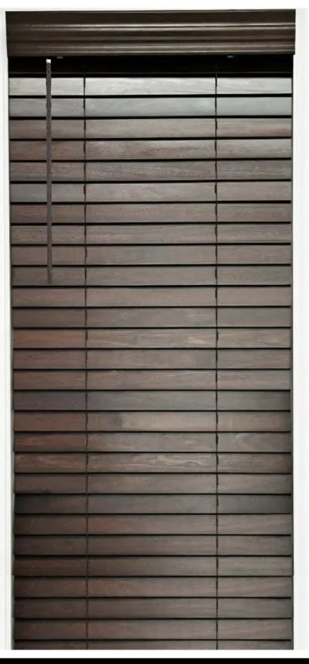 Real Wood Blind - Walnut