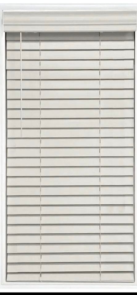 Real Wood Blind - White 600