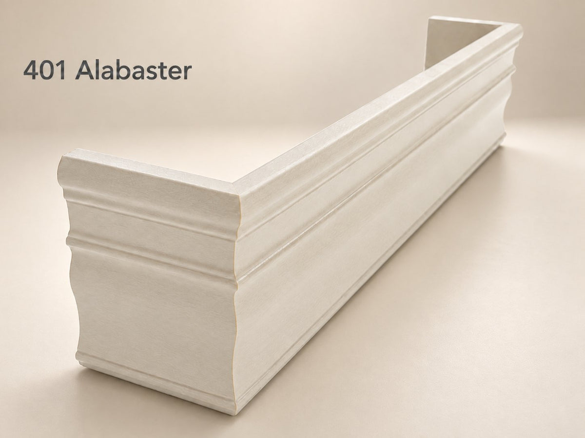 Wood Valance - Alabaster