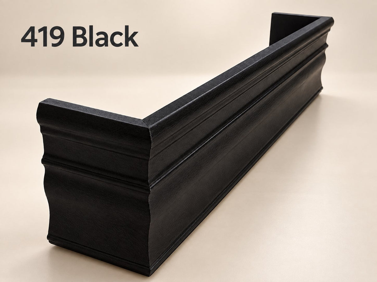 Wood Valance - Black