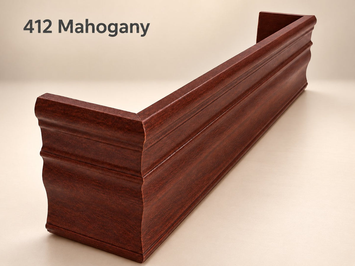 Wood Valance - Mahogany
